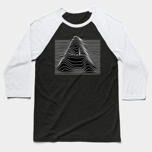 A lines letter Baseball T-Shirt